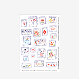 Stickers timbres - Julie Adore