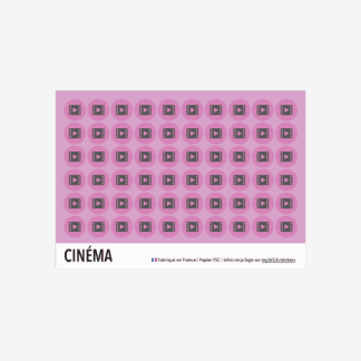 Stickers Cinéma