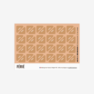 Stickers triangle Heures sup