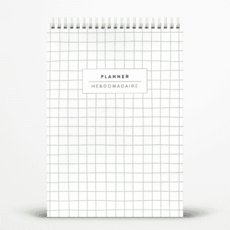Planner hebdomadaire non daté