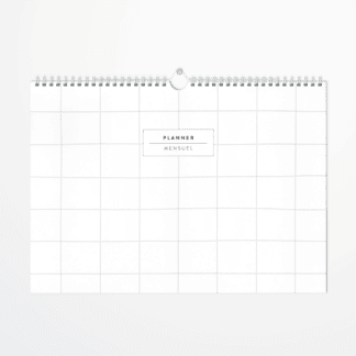 Planner mensuel non daté