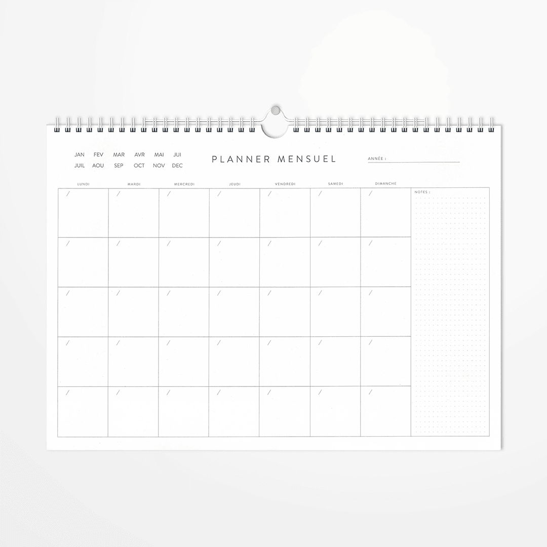 Planner mensuel non daté - Image 2