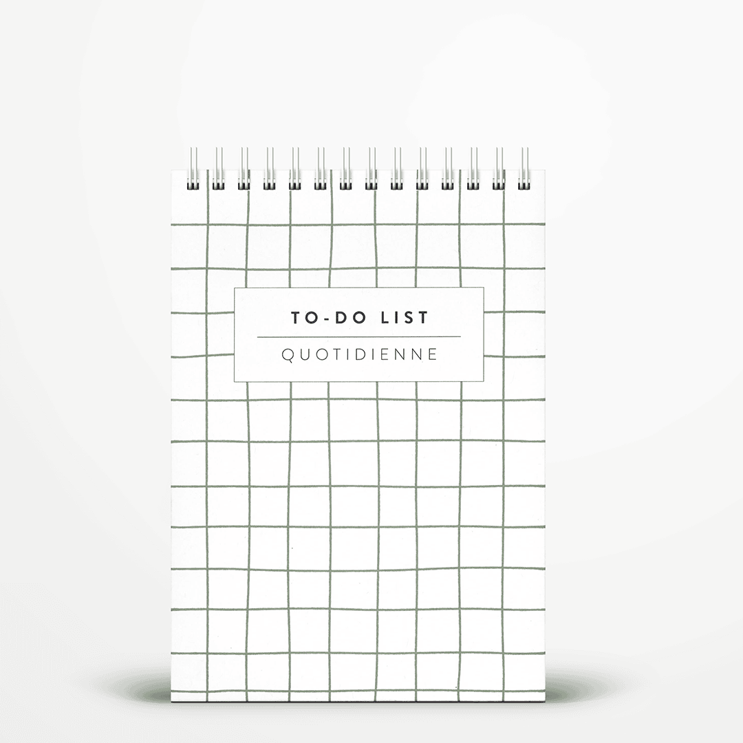 To-do list quotidienne non datée