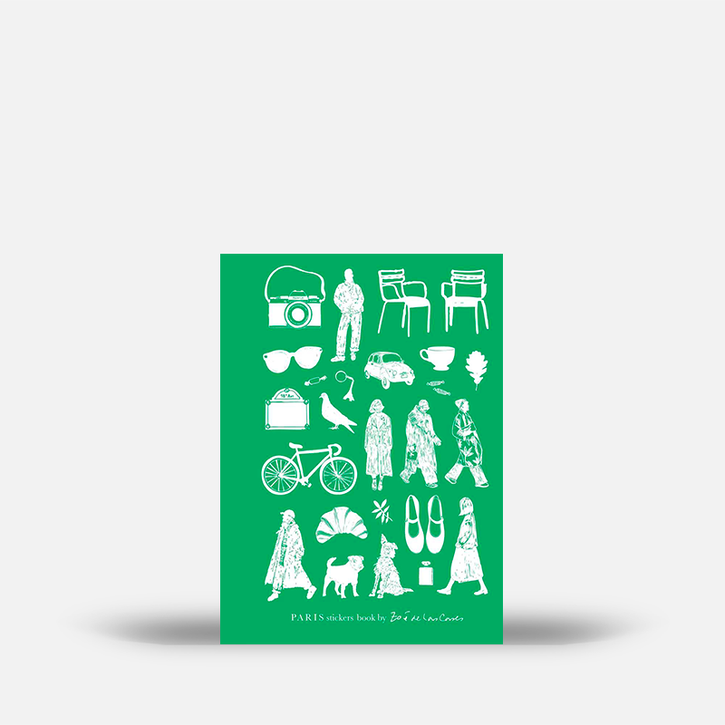 Paris Stickers book